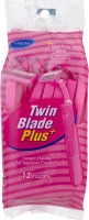 CareOne Twin Blade Plus Razor - 12 CT