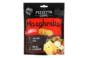 Снеки хрусткі Маргарита Pizzetta Chips Snacks of the World д/п 70г