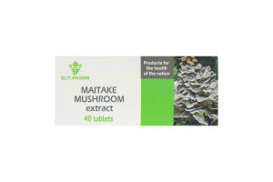 Добавка дієтична Екстракт гриба Майтаке 40таблеток Еліт-фарм