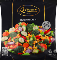 Овощи быстрозамороженные по-итальянски Стир-фрай Bauer м/у 400г