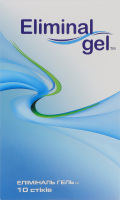 Добавка дієтична з підсолоджувачем Eliminal gel 10х20г