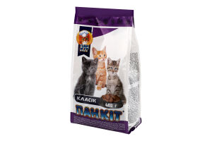 Корм сухой для котят Классик Пан Кот м/у 400г