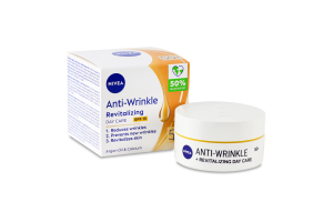 Крем денний проти зморщок SPF 15 Ревіталізація 55+ Nivea 50мл