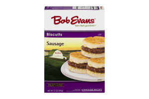 Bob Evans Biscuits Sausage - 6 CT