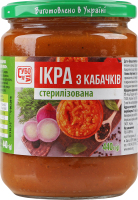 Ікра з кабачків стерилізована Субота с/б 440г