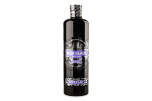 Напій алкогольний 0.5л 30% міцний зі смаком чорної смородини Riga Black Balsam пл