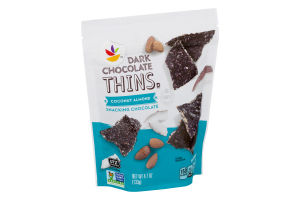 Ahold Dark Chocolate Thins Coconut Almond