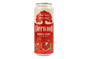 Пиво спеціальне 0.5л 4.5% Pomegranate Sherwood з/б