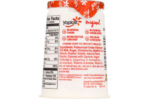 Yoplait Original Low Fat Yogurt Strawberry