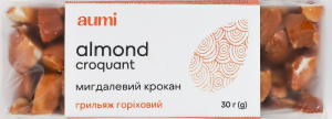 Грильяж горіховий Мигдалевий крокан Aumi м/у 30г
