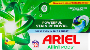 Капсули для прання Ariel Все в 1 Гірське джерело