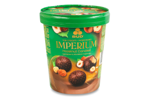 Мороженое пломбир Конфеты с лесным орехом Imperium Rud ст 180г