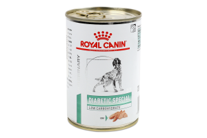 Корм-дієта д/дорослих собак Diabetic Special LC 410г ж/б Royal Canin