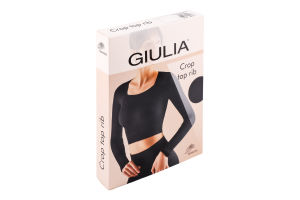 Футболка жіноча Giulia Crop top Rib white