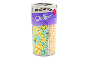 Посипка кондитерська Асорті Добрик п/б 155г