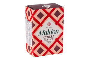 Сіль морська Maldon з чилі