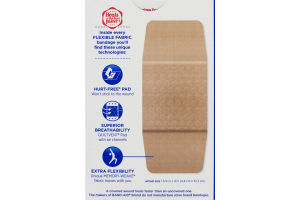 Band-Aid Adhesive Bandages Flexible Fabric Extra Large - 10 CT