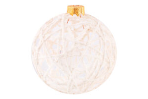 Прикраса ялинкова Куля Мотанка 80мм 31670