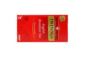 Чай English Breakfast чорний 25*2г Twinings