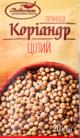 КОРІАНДР ЦІЛИЙ 20Г ЛЮБИСТОК