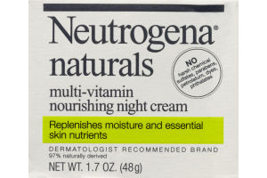 Neutrogena Naturals Multi-Vitamin Nourishing Night Cream