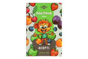 Пастила пухка Асорті Пригощайся к/у 80г