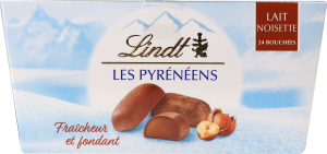 Цукерки Lindt Pyreneens Ballotins Lait Noisettes