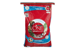 Purina One Smart Blend Large Breed Adult Dog Food Formula Chicken