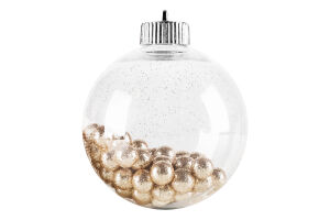 Прикраса ялинкова Куля з кулями 10см 833907