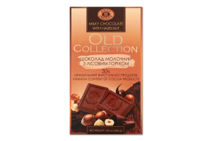Шоколад горький с лесным орехом Old collection ХБФ к/у 200г