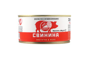 Свинина в желе Апетитна Наші Ковбаси з/б 338г