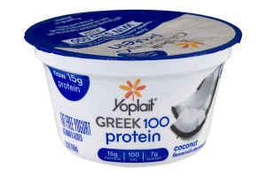 Yoplait Greek 100 Protein Fat Free Yogurt Coconut