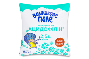 Ацидофілін Волошкове Поле 2,5% 500г п/е