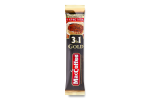 Напій кавовий розчинний 3в1 Gold MacCoffee м/у 16г