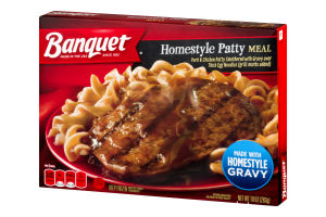 Banquet Homestyle Patty Meal