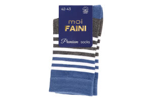 Носки мужские Moi Faini №113023 42-43 серый