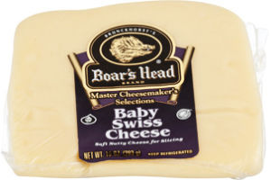 Boar's Head Baby Swiss Cheese