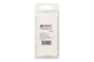 Дюбель з шуруп-гаком прямий Ф10 4шт блістер Косман