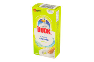 Средство моющее по уходу за унитазами Цитрус Стикер чистоты Duck 3х10г