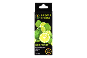 Олія ефірна Aroma kraina Бергамот 10мл