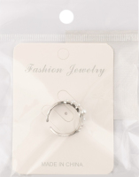 Каблучка з штучними перлами та камінцями FHF25618M21