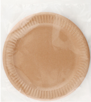 Тарілка паперова крафт 18см 5шт Кантрі Трейд Компані