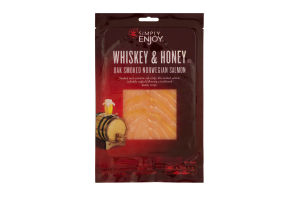 Simply Enjoy Oak Smoked Norwegian Salmon Whiskey & Honey