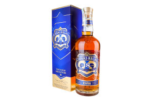 Віскі 1л 40% шотландське купажоване 18 років Chivas Regal к/у