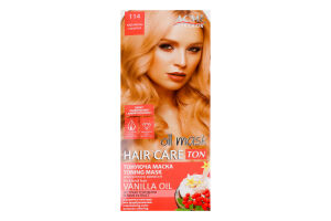 Маска тонирующая для светлых волос Ton Oil mask Hair care №114 Acme Color 1шт