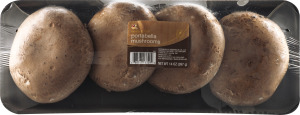 Ahold Whole Cap Portabella Mushrooms - 4 CT