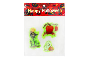 Набір наліпок д/вікна Хелловін в асортименті KYYW049