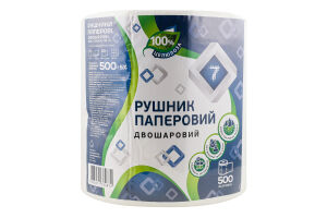 Рушник папер. 7 1 шт. Мега 500