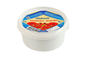 Начинка маковая Sladosvit ведро 500г