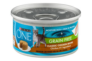 Purina One Grain Free Cat Food Classic Chicken Recipe